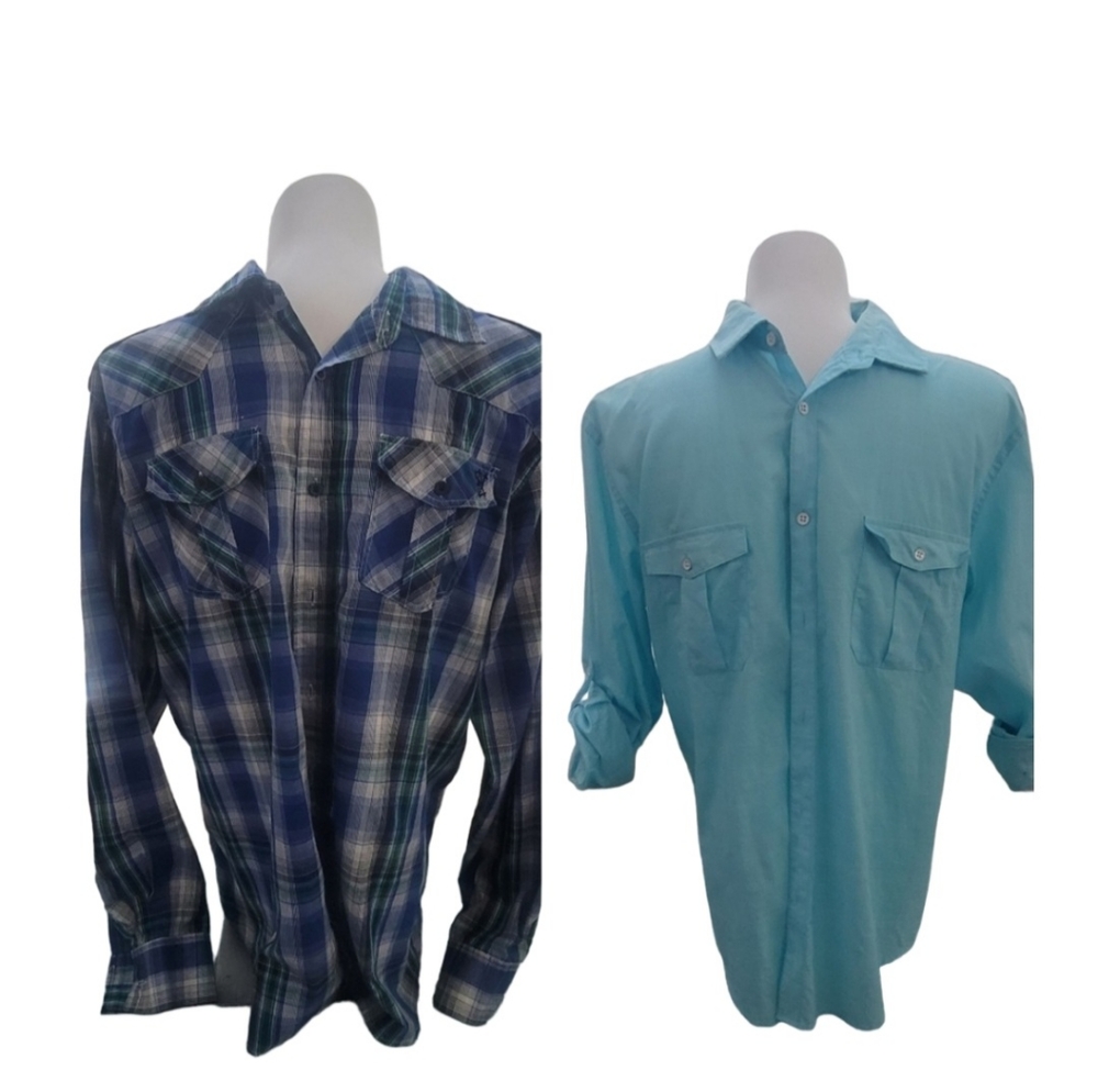 Avirex/Alfani Men's XL Long Sleeve Shirts